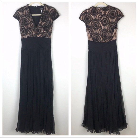 Tadashi Collection | Gown Formal Floral Dress 6 - Picture 1 of 8